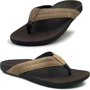 Amazon.com | Zullaz - Snapper Orthotic Flip Flops for Men